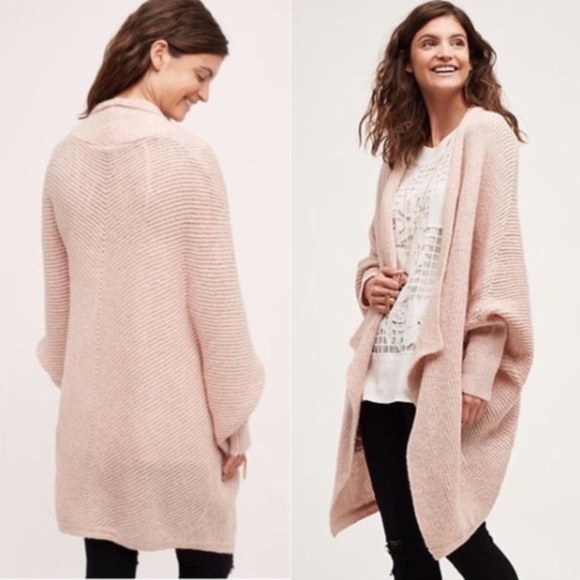 Anthropologie Sweaters - Anthro Sleeping on Snow Primula Cocoon Cardigan